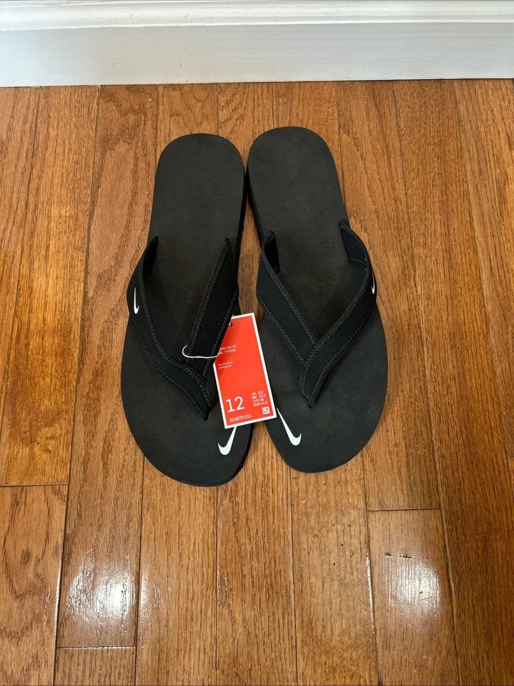 Nike Celso Thong Sandals Flip Flops Women’s Size 12 Black